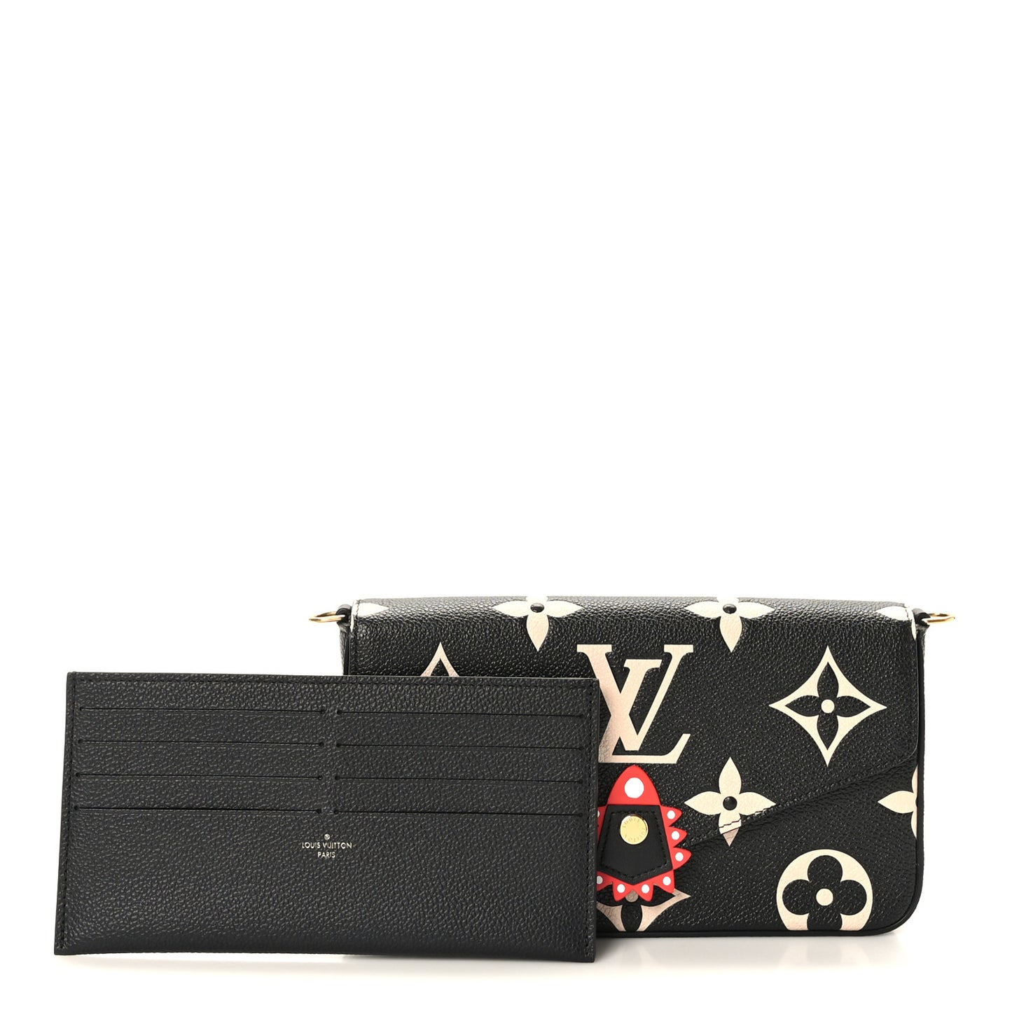 Empreinte Monogram Giant Crafty Pochette Felicie Black