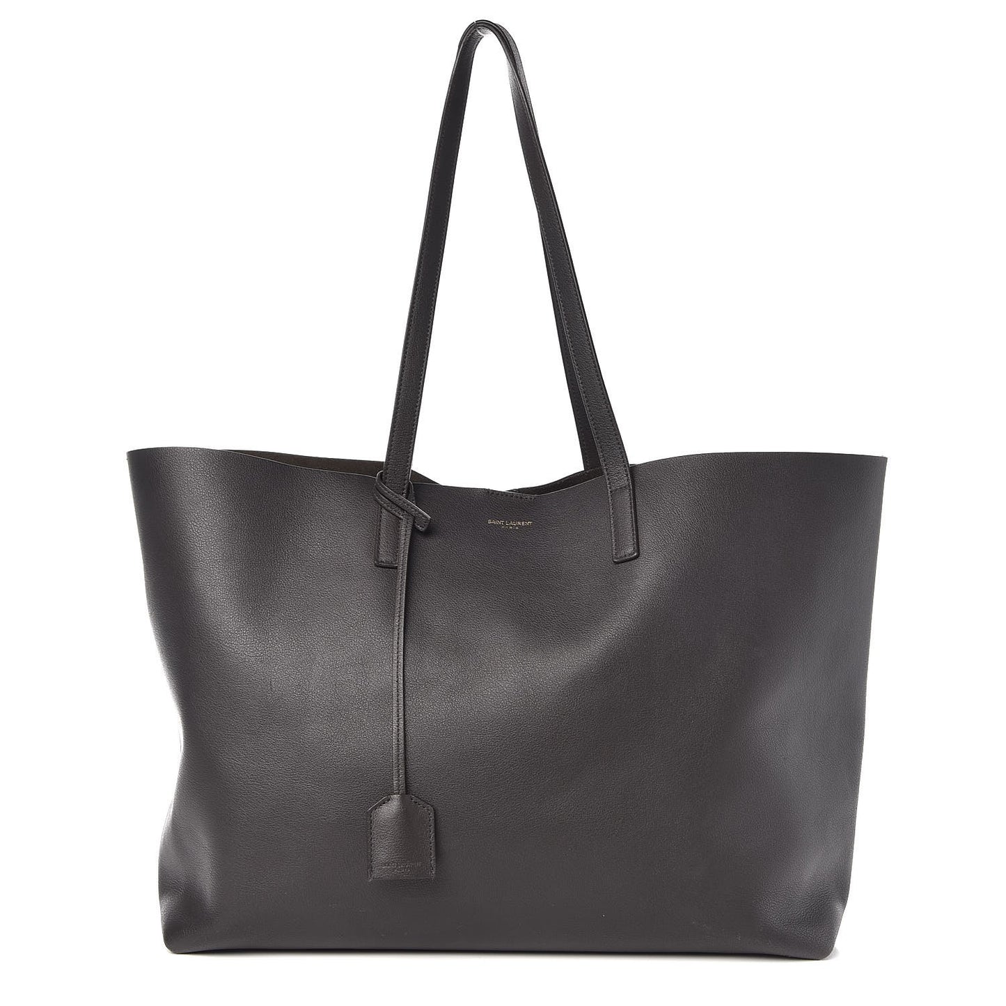 Calfskin Large Shopping Tote Earth