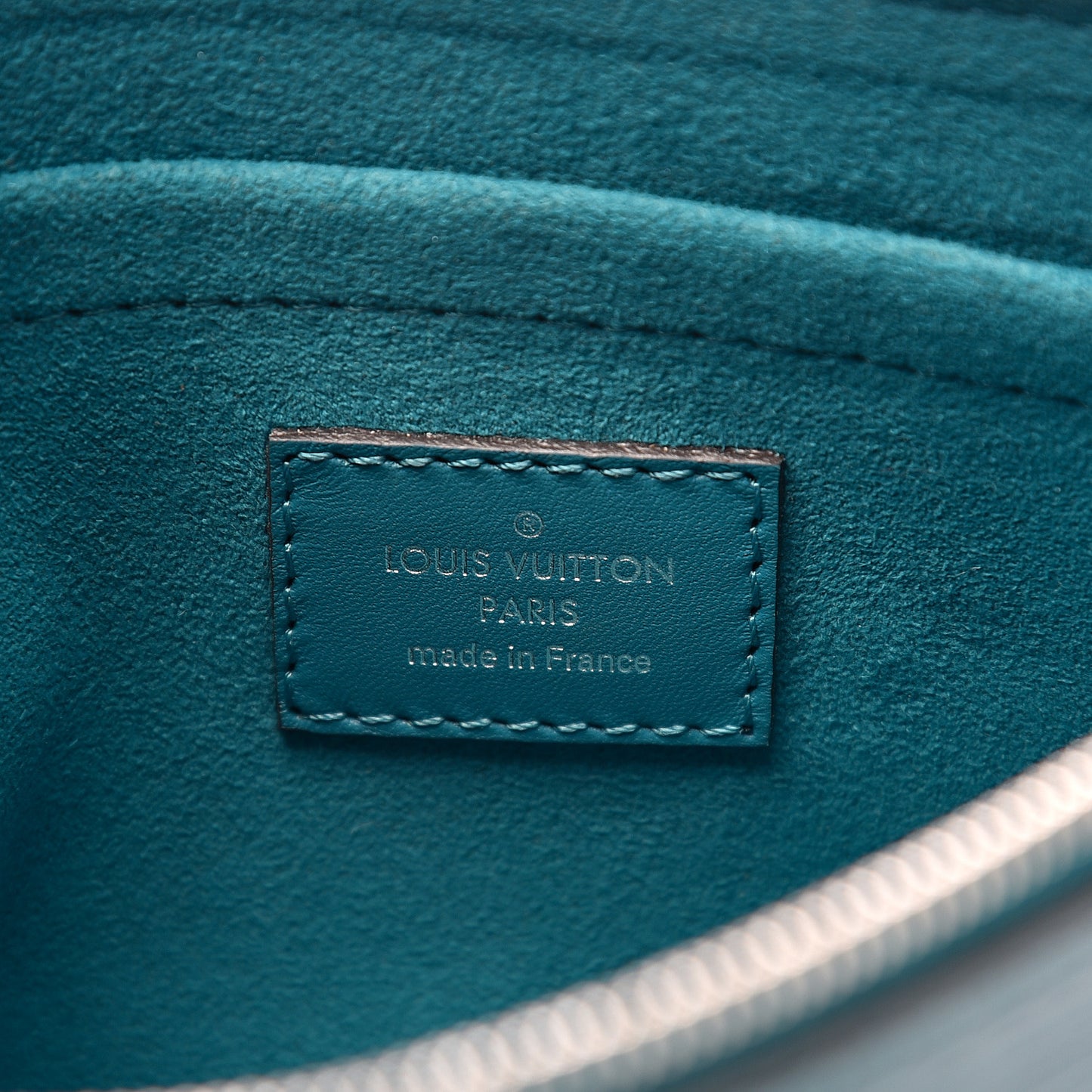 Epi Neverfull Pochette MM GM Cyan