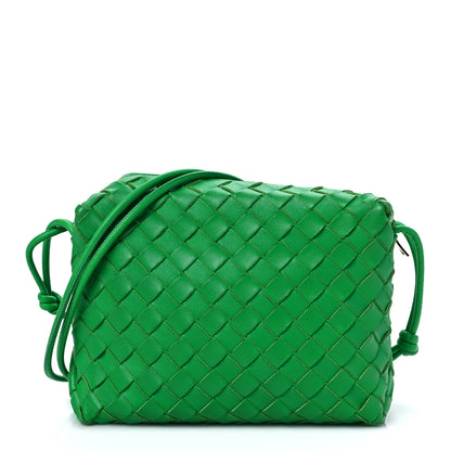 Bottega Veneta Nappa Intrecciato Small Loop Camera Bag Parakeet 1 of 7
