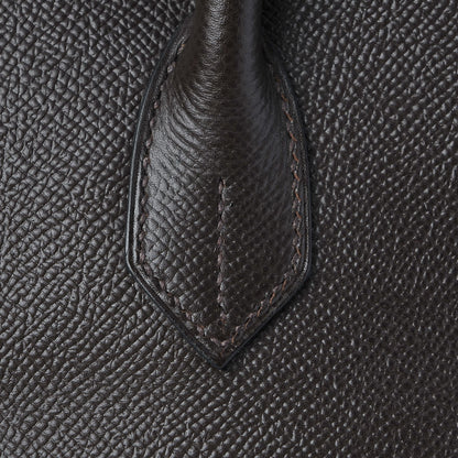 Hermes Courchevel Birkin 35 Chocolate 31 of 33