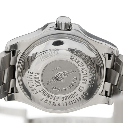 Breitling Stainless Steel 44mm Superocean Steelfish Automatic Watch Blue A17390 4 of 4