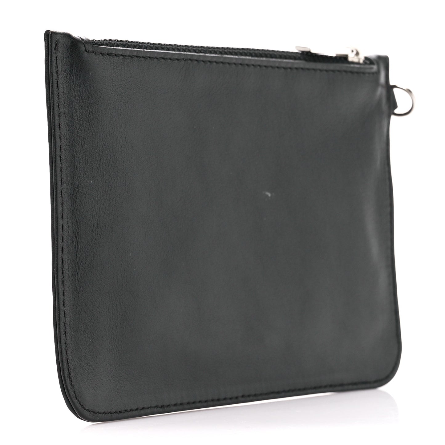 Calfskin CC Small Cosmetic Case Black