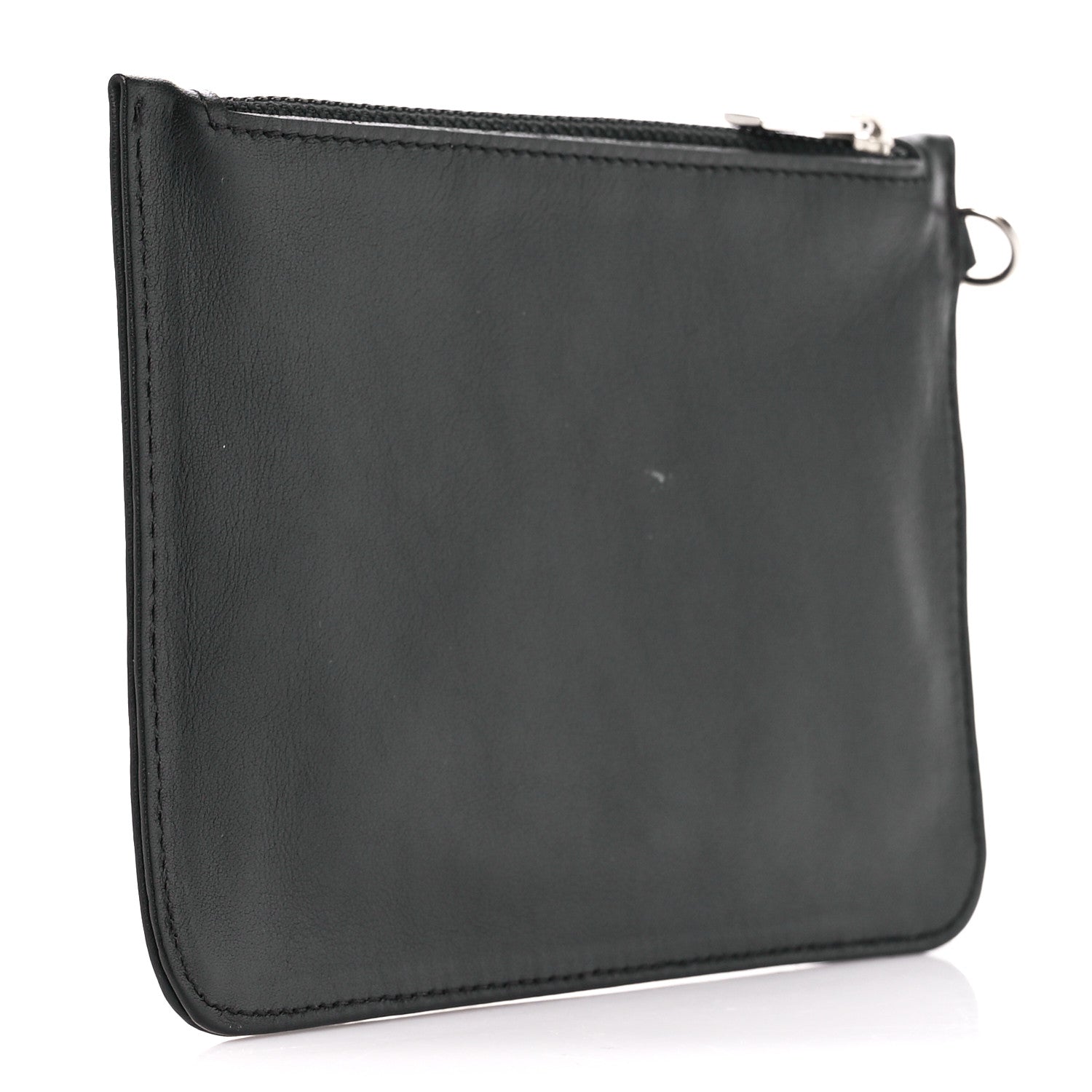 Chanel Calfskin CC Small Cosmetic Case Black 3 of 11