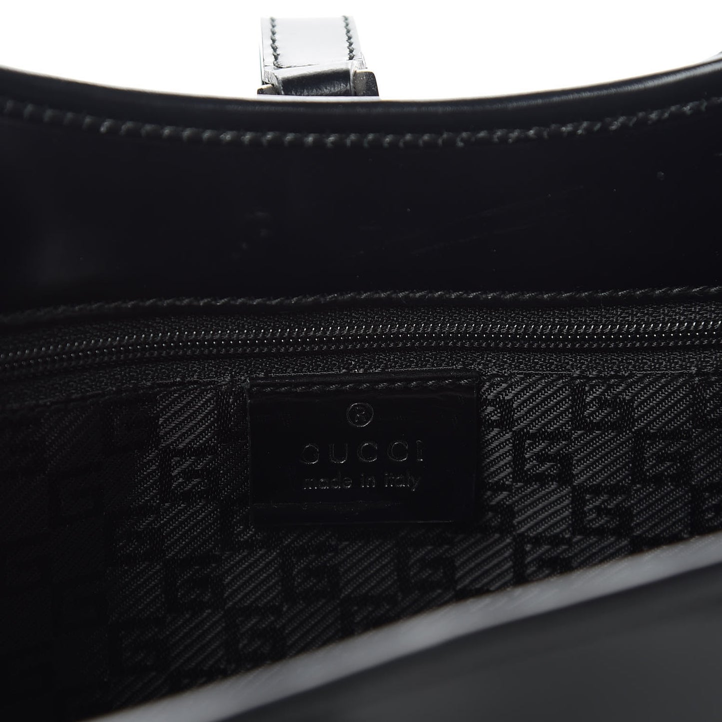 Calfskin Bardot Shoulder Bag Black