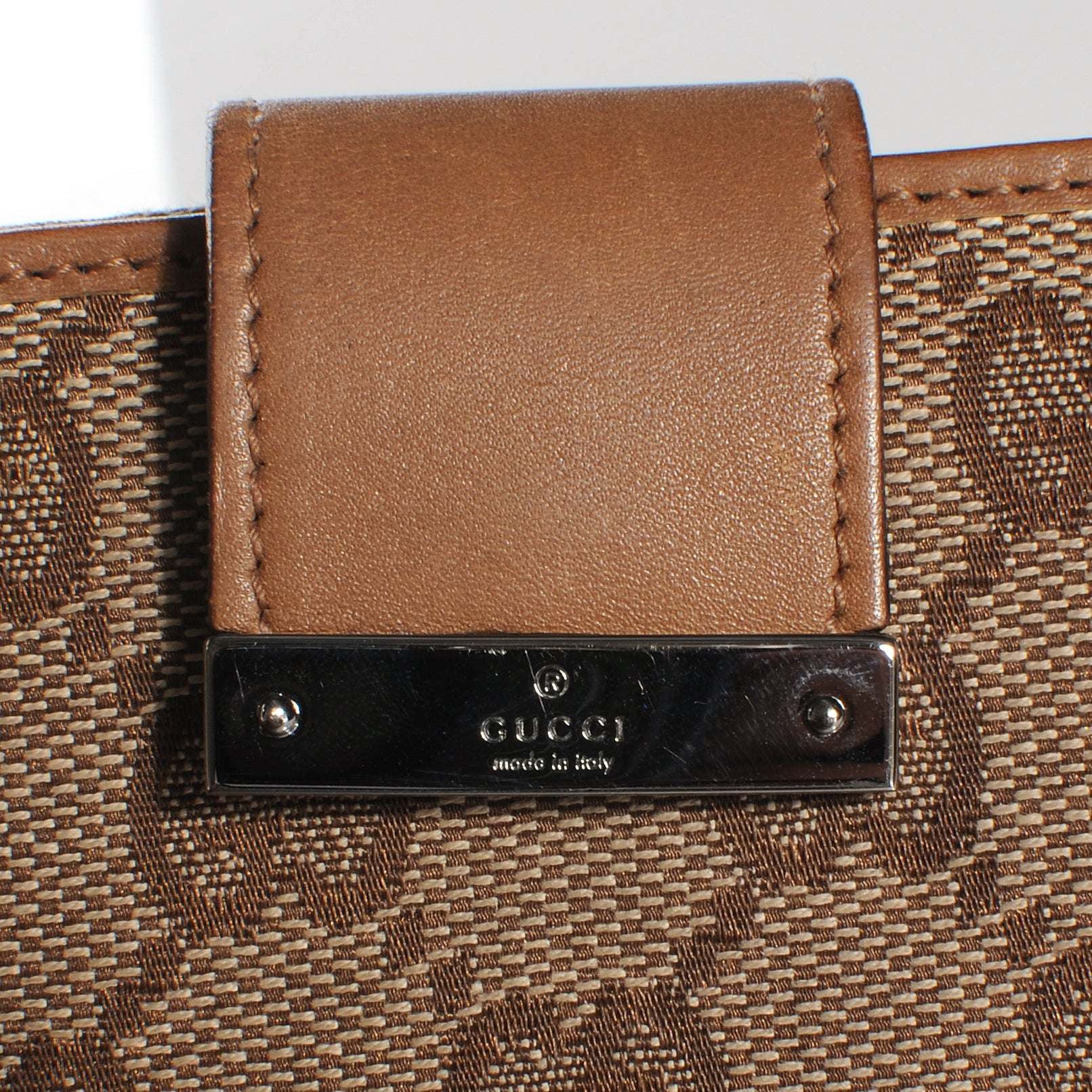 Gucci Monogram Compact Wallet 6 of 9