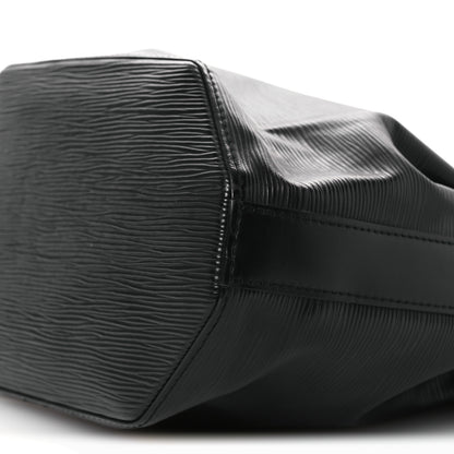 Louis Vuitton Epi Sac D'epaule Black 9 of 12