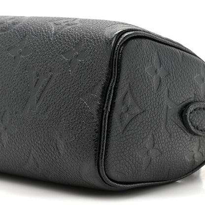 Louis Vuitton Empreinte Monogram Nano Speedy Black 8 of 9