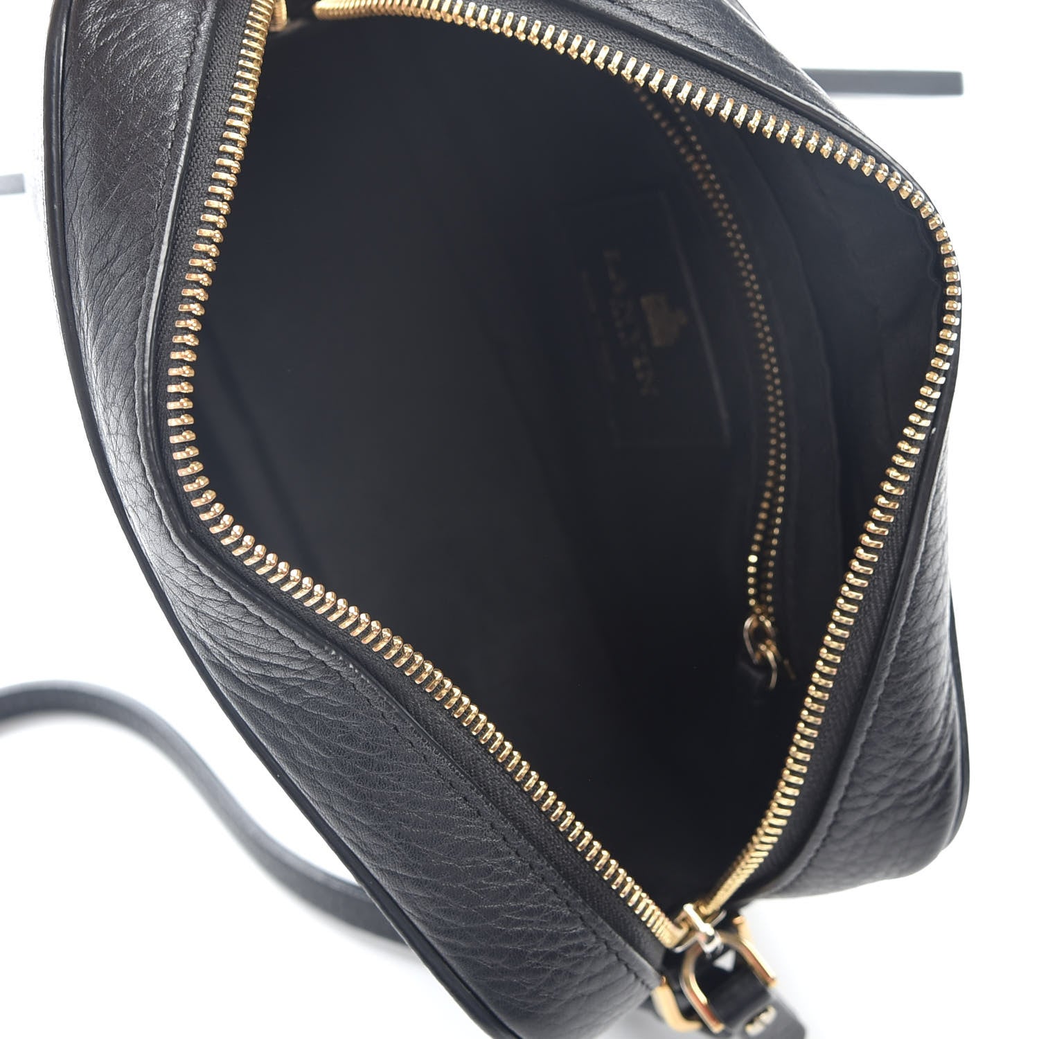 Lanvin Calfskin Nomad Crossbody Black 4 of 4