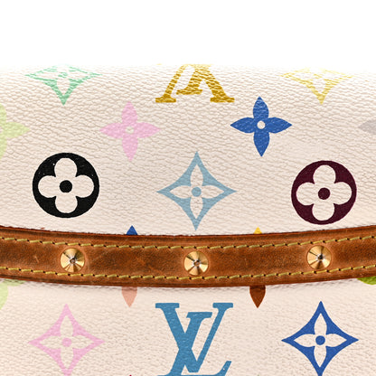 Louis Vuitton Monogram Multicolor Sologne White 10 of 11
