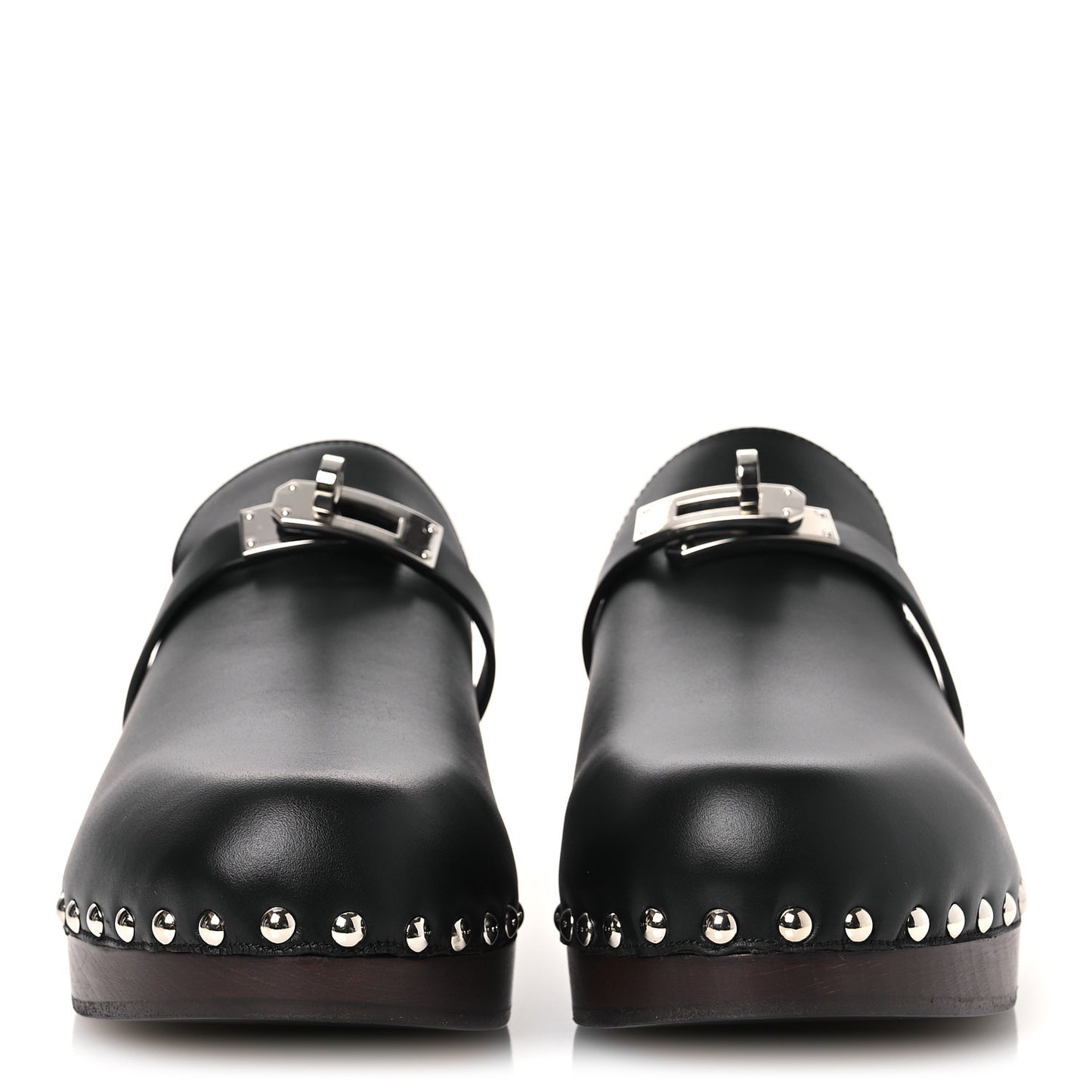 Calfskin Carlotta Mules 39 Black