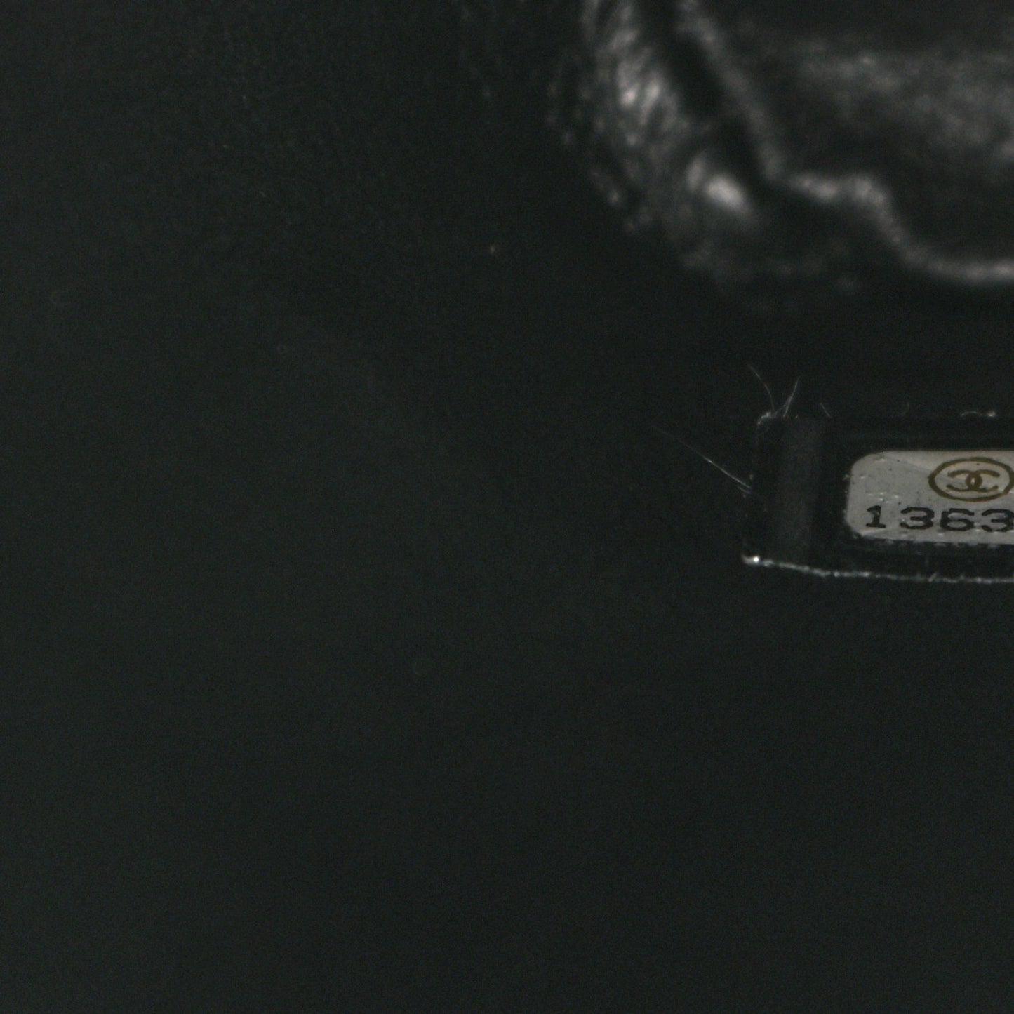 Caviar Quilted Medallion Tote Black