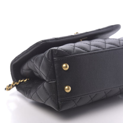 Chanel Caviar Quilted Mini Coco Handle Flap Black 8 of 11