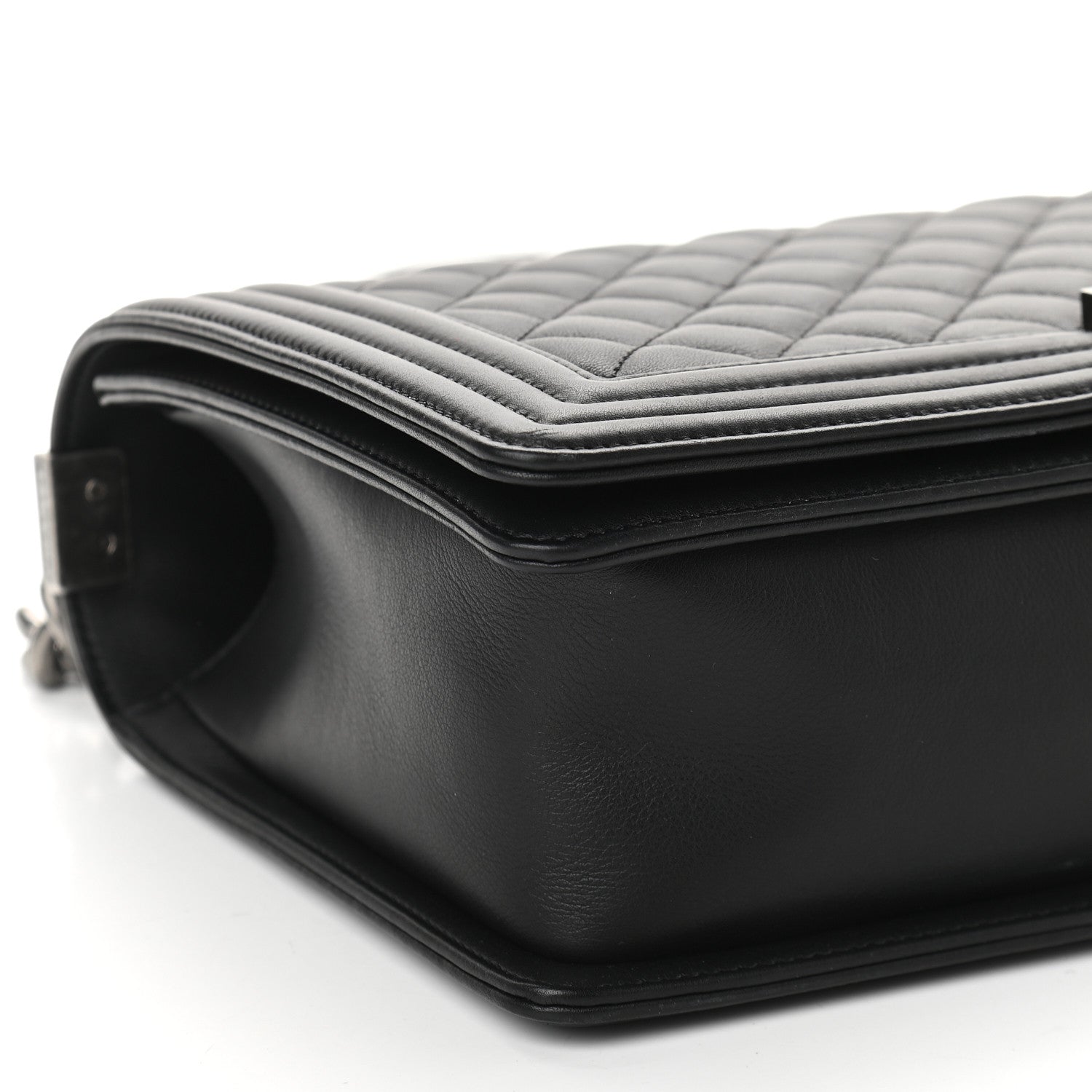 Chanel Calfskin Quilted New Medium Boy Flap Black 8 of 10