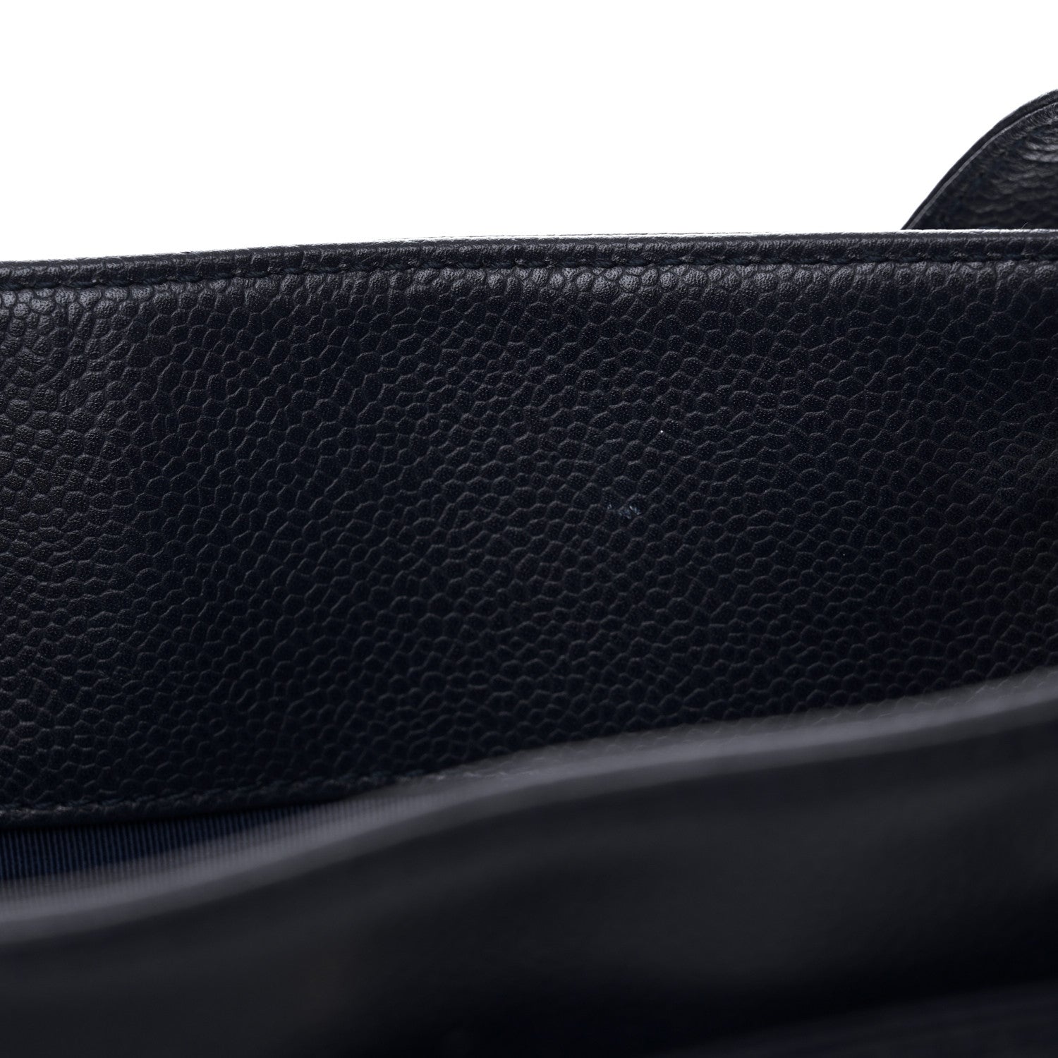 Chanel Caviar Shopping Tote Navy 14 of 18
