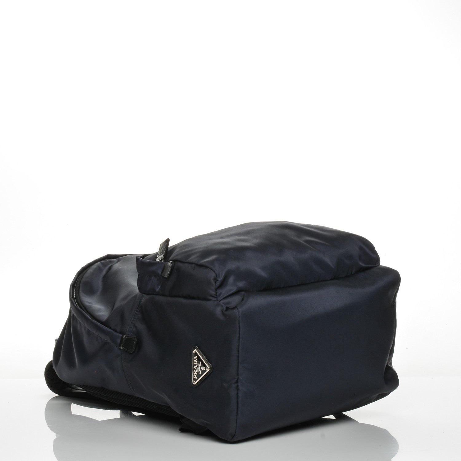 Prada Tessuto Nylon Day Backpack Blue 4 of 16