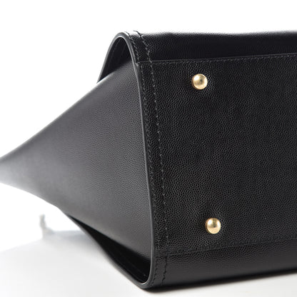 Chanel Caviar Small Studded Deauville Tote Black 6 of 10