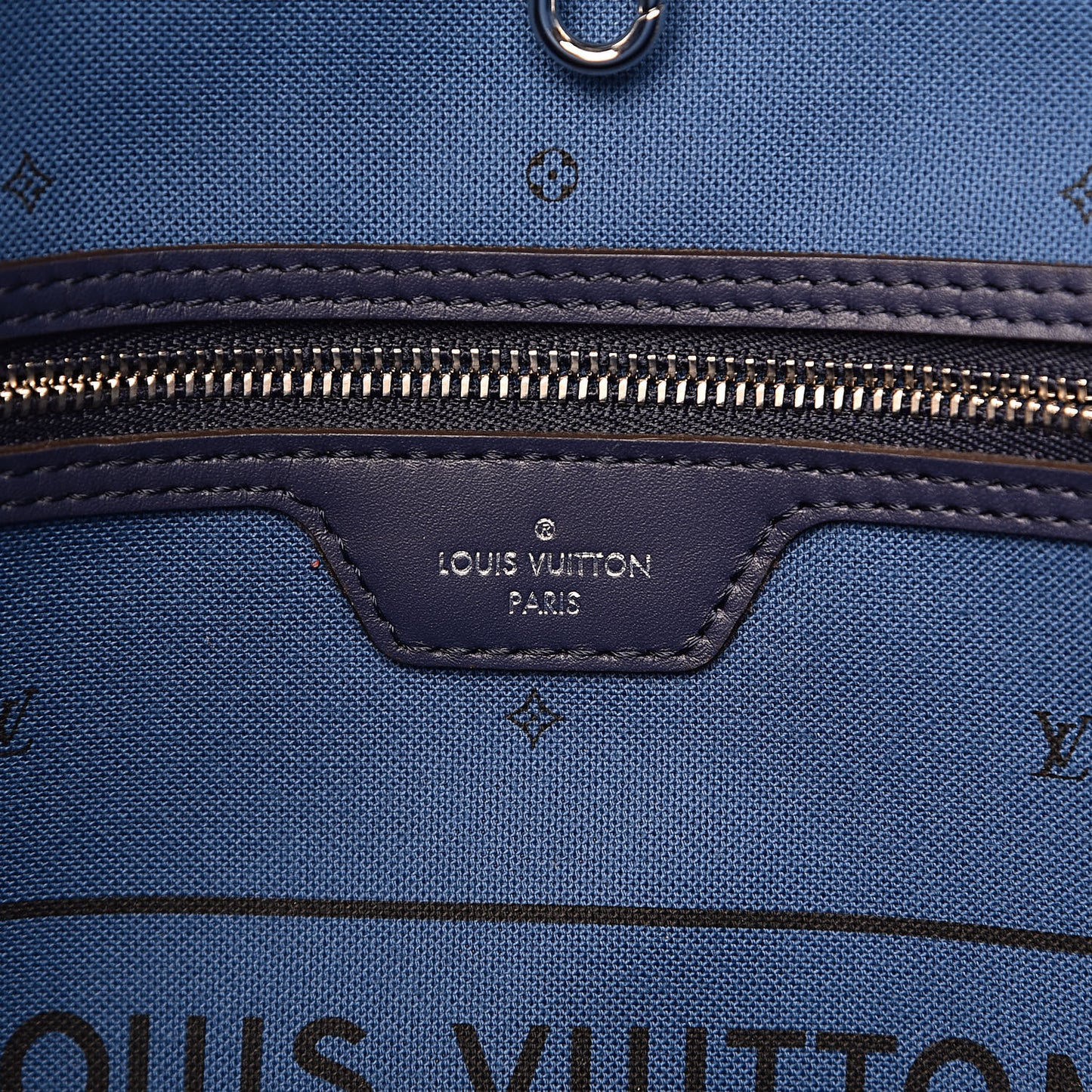 Monogram Escale Neverfull MM Blue