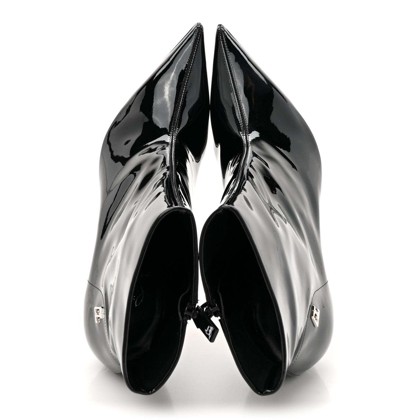 Patent Sporty Kate Booty 85 Ankle Boots 38.5 Black