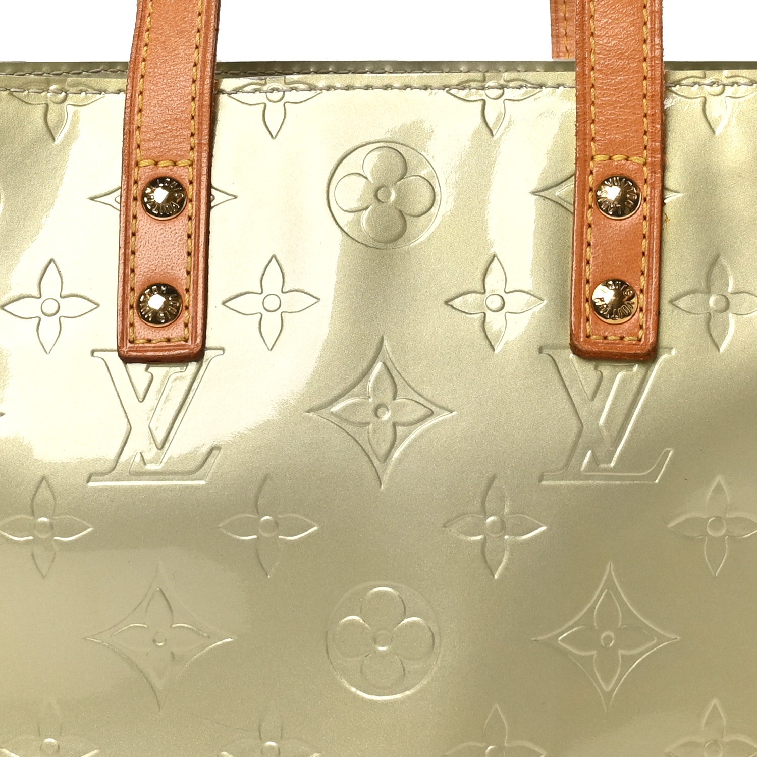 Louis Vuitton Vernis Reade PM Silver 7 of 9