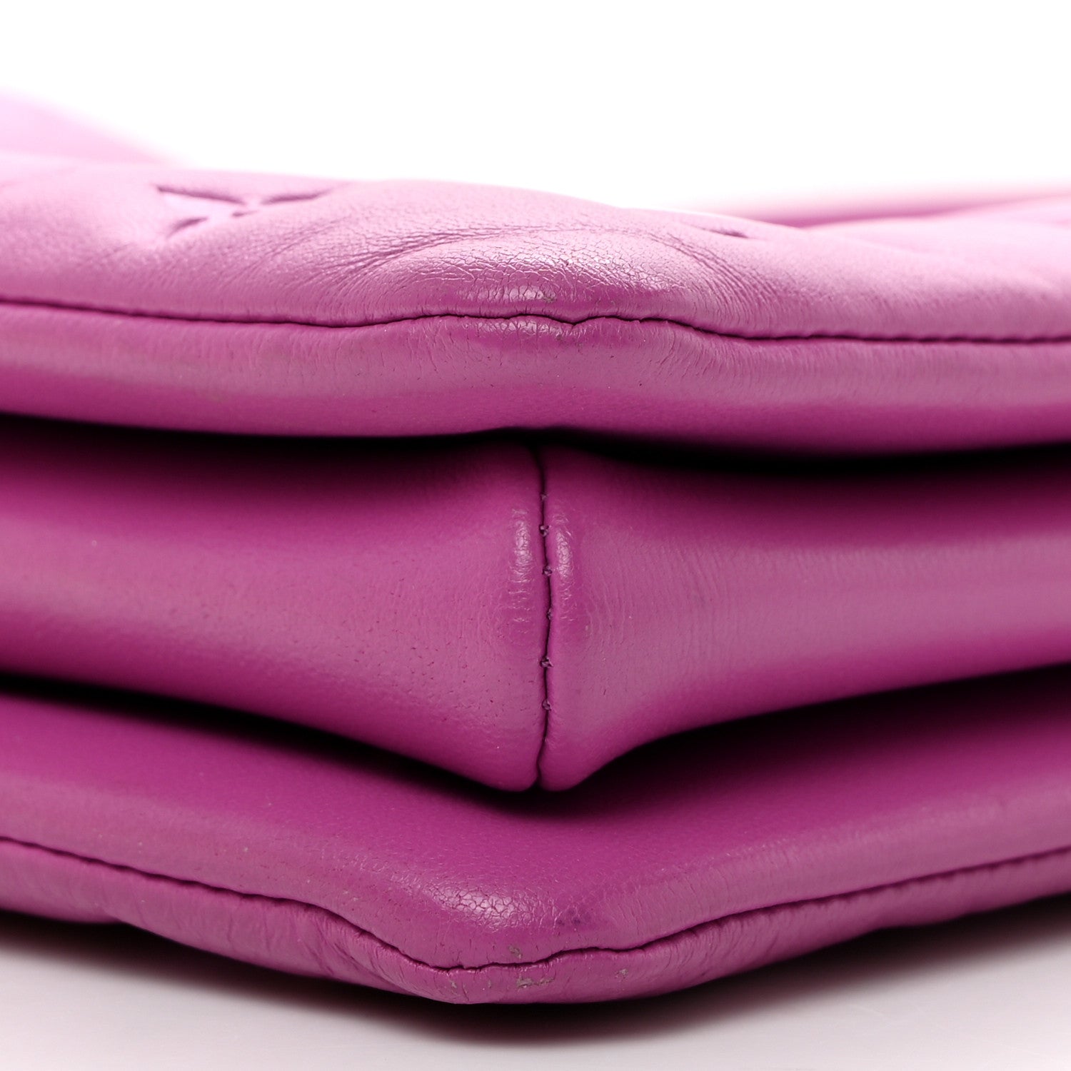 Louis Vuitton Lambskin Embossed Monogram Coussin BB Orchid 11 of 11