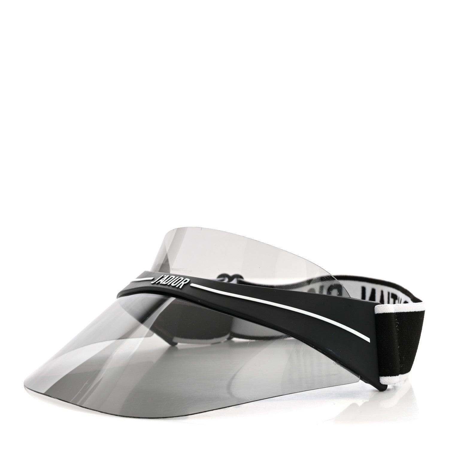 Christian Dior Mirrored DiorClub1 Sun Visor Black 1 of 9