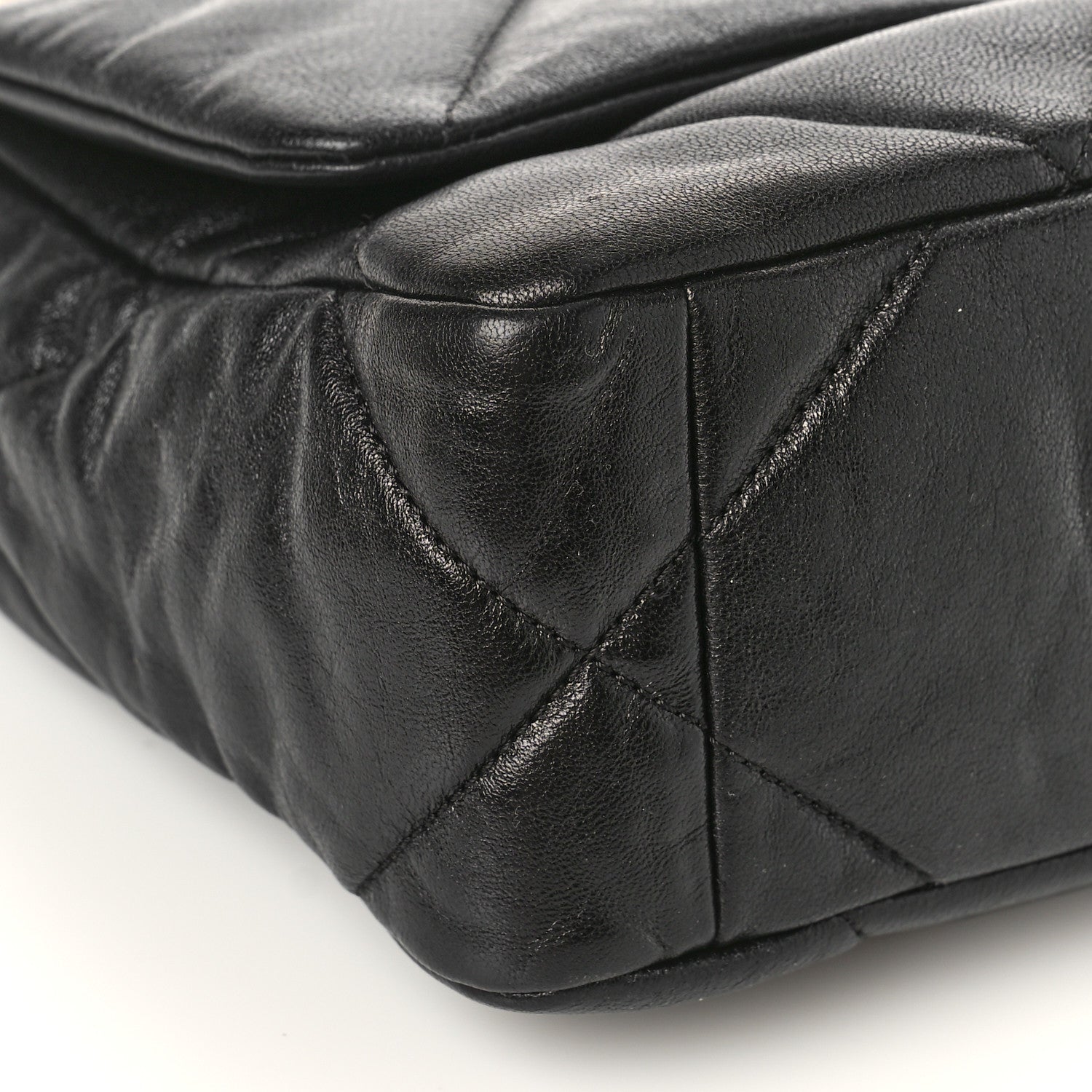 Chanel Lambskin Quilted Medium Chanel 19 Flap Black 8 of 9