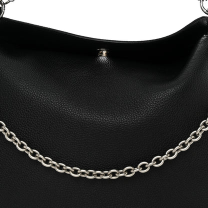 Mulberry Small Classic Grain Calfskin Leighton Black 8 of 14