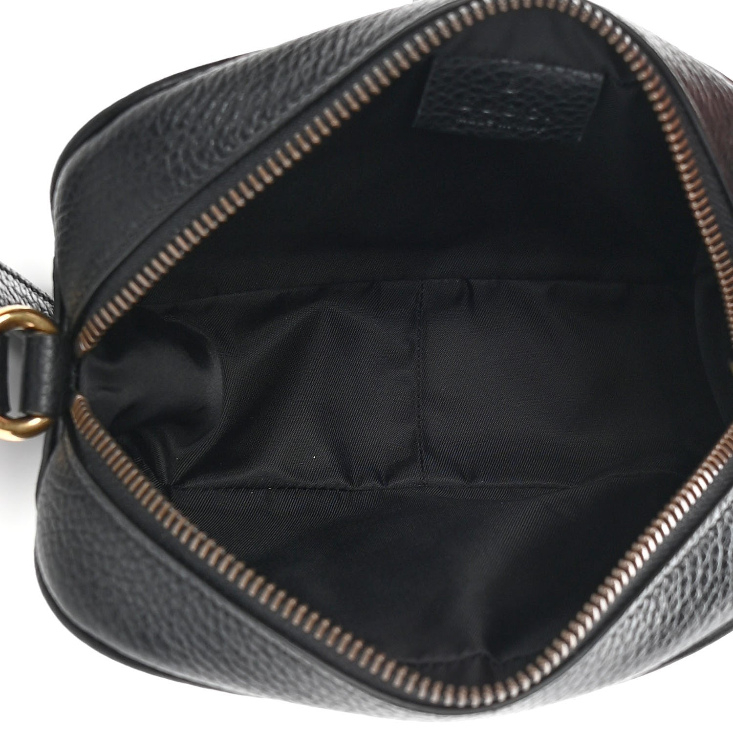 Gucci Pebbled Calfskin Mini Soho Disco Bag Black 5 of 10