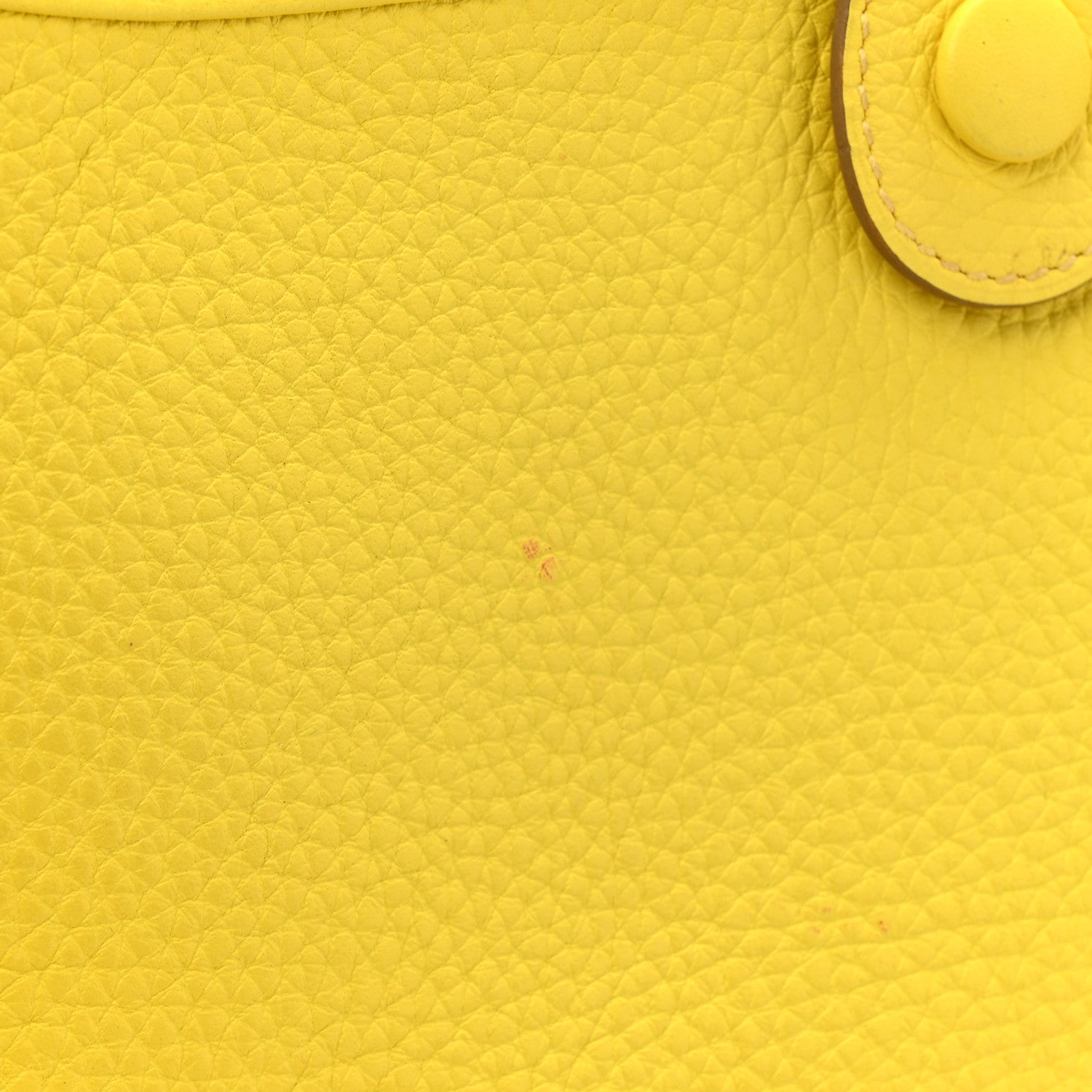 Hermes Taurillon Clemence Evelyne III PM Lime 12 of 12