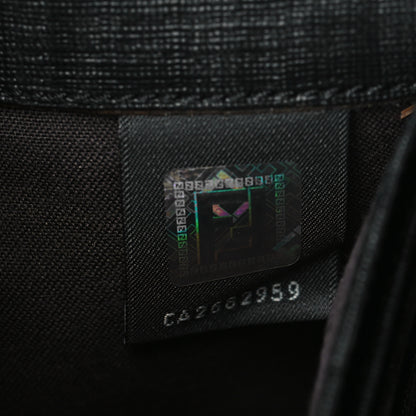 Fendi Zucchino Spalmati Forever Continental Wallet Black 8 of 10