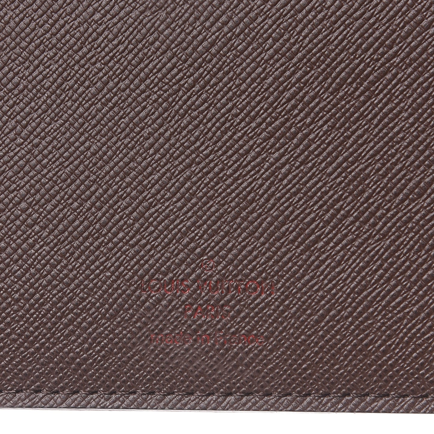 Damier Ebene Desk Agenda Cover