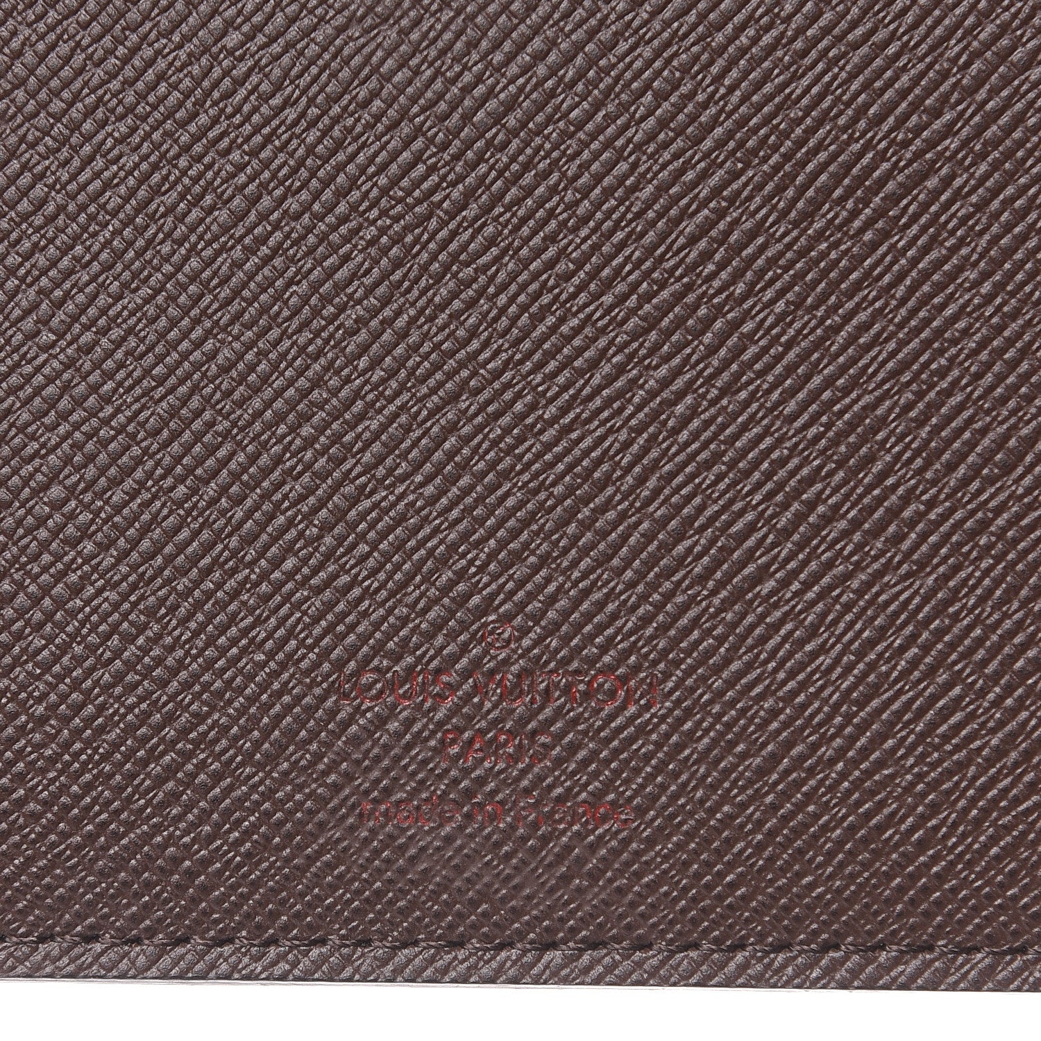 Louis Vuitton Damier Ebene Desk Agenda Cover 6 of 8