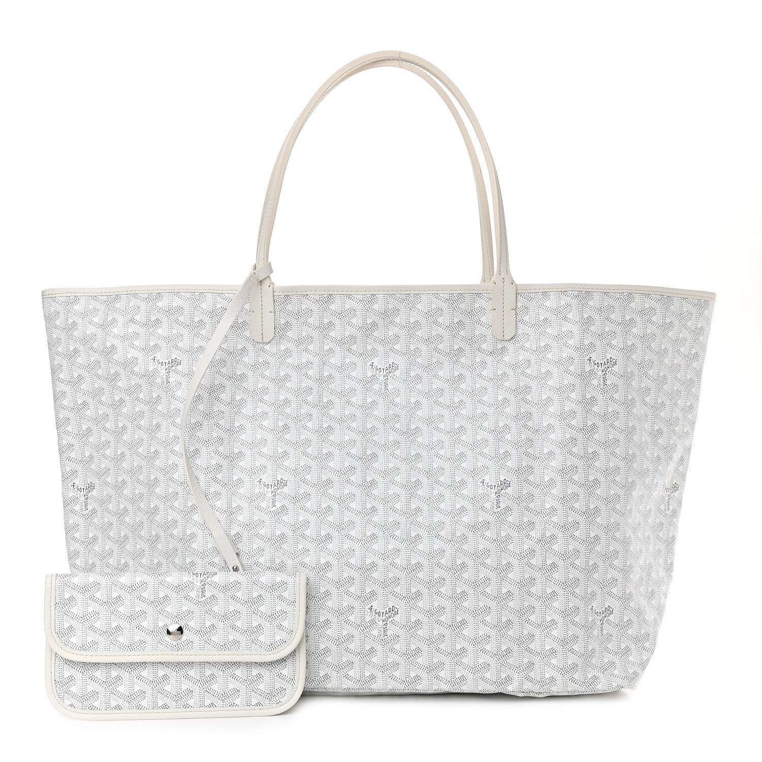 Goyard Goyardine Saint Louis GM White 1 of 10