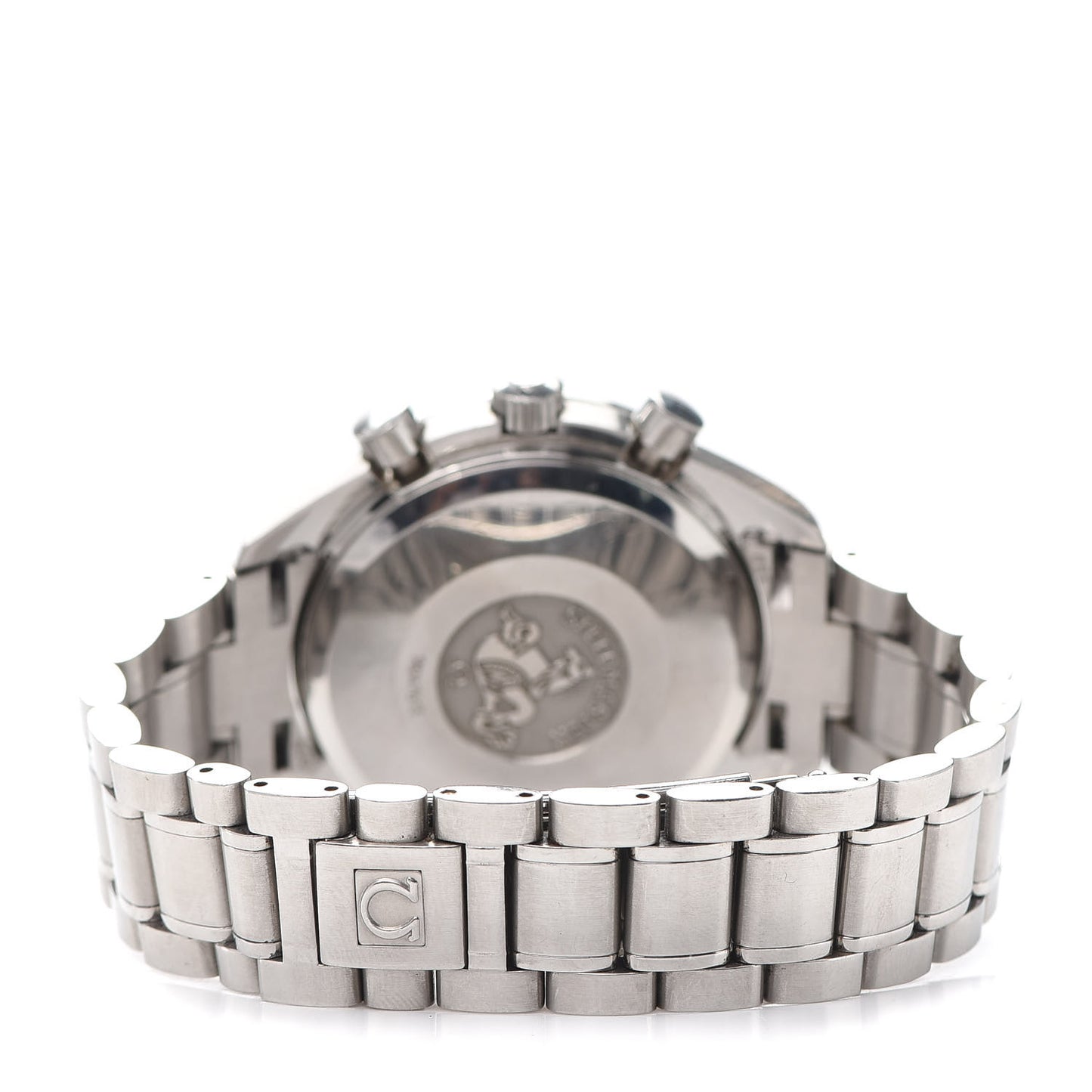 Stainless Steel 39mm Speedmaster Chronograph Automatic Watch Blue 3513.82.00