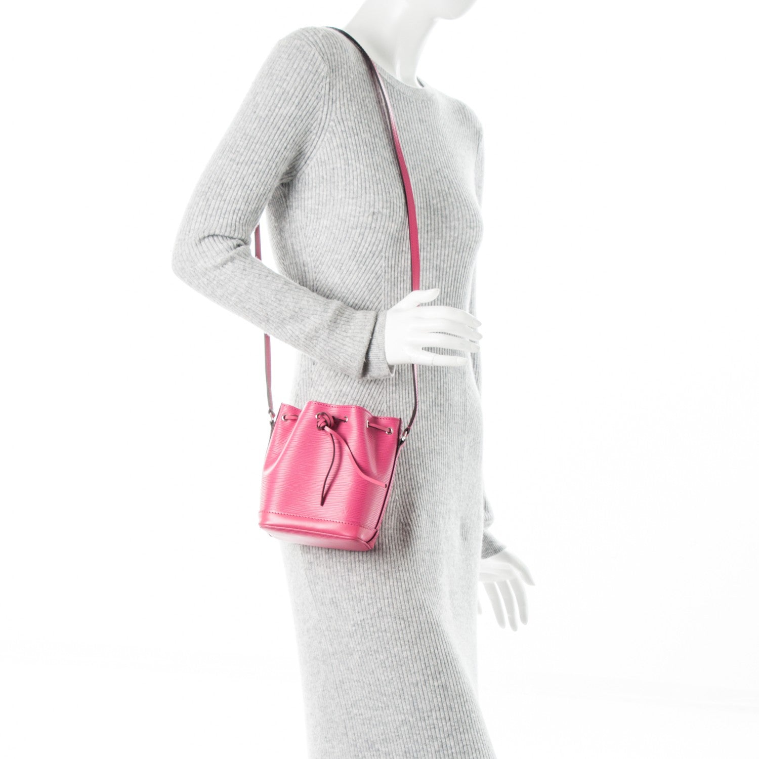 Louis Vuitton Epi Nano Noe Hot Pink 2 of 7