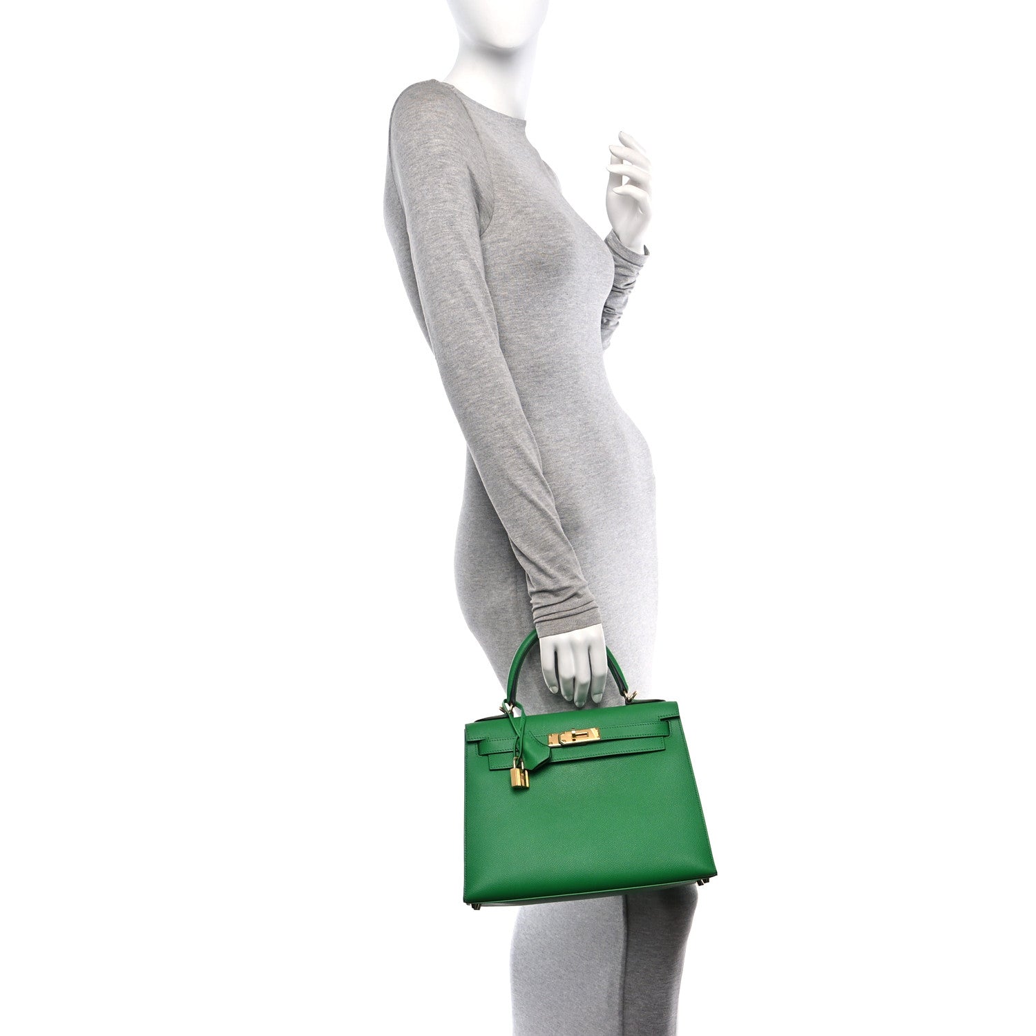 Hermes Epsom Kelly Sellier 28 Bambou 2 of 11