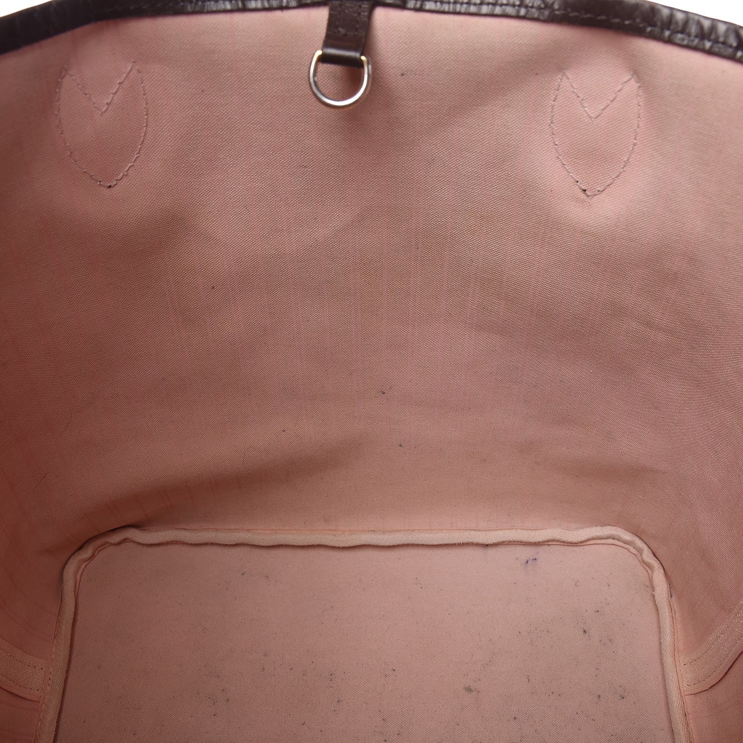 Louis Vuitton Damier Ebene Neo Neverfull MM Rose Ballerine 33 of 38