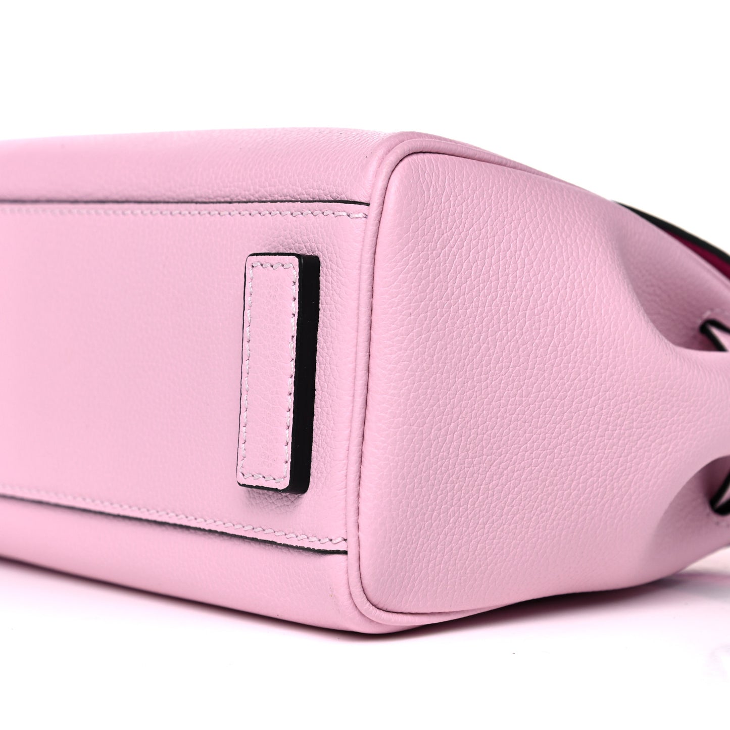 Calfskin Medusa Small Top Handle Handbag Fuxia Light Pink