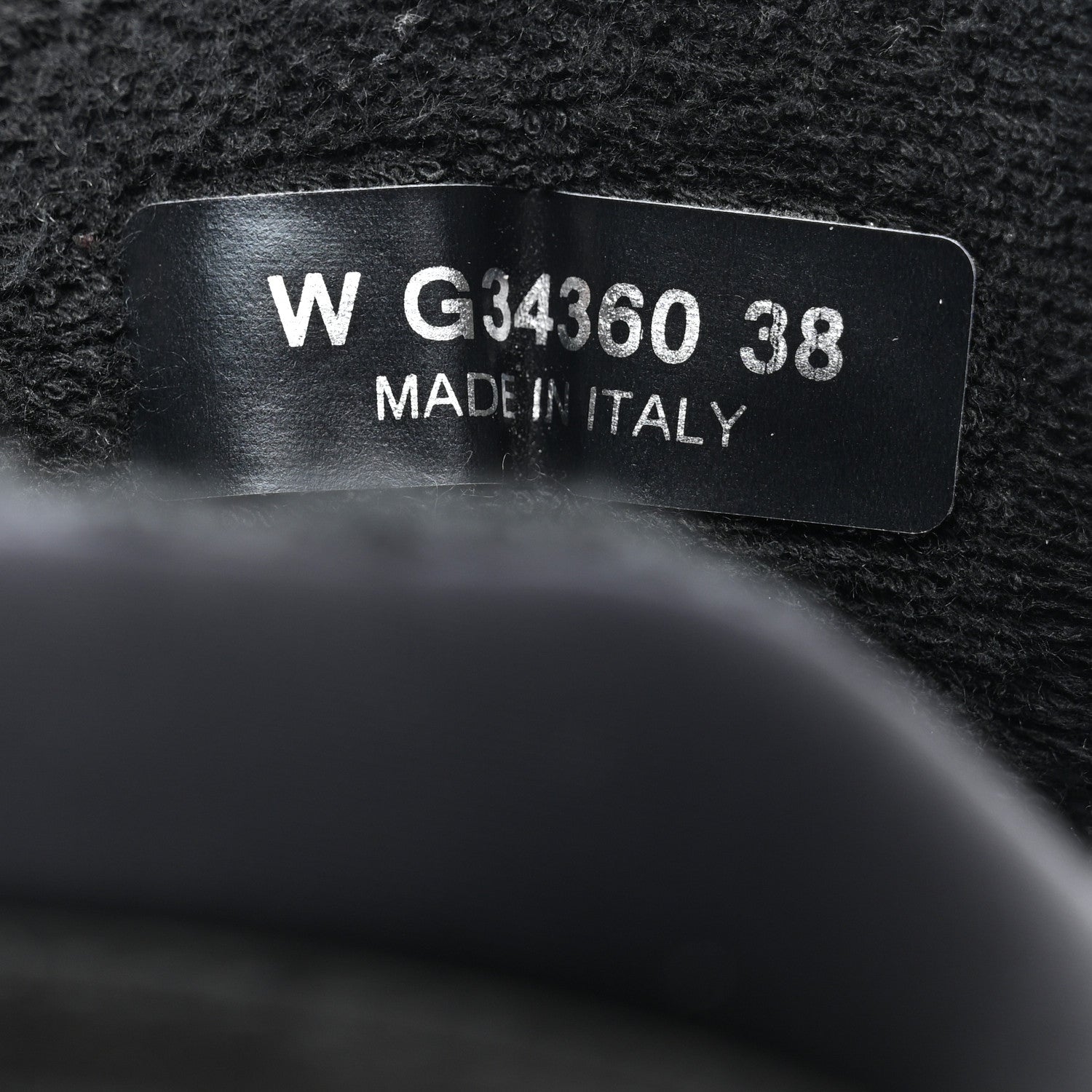 Chanel Fabric Calfskin Suede CC Sneakers 38 Black 6 of 8