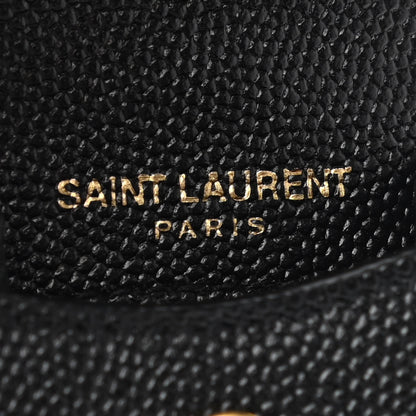 Saint Laurent Grain De Poudre Monogram Airpods Case Black 4 of 5