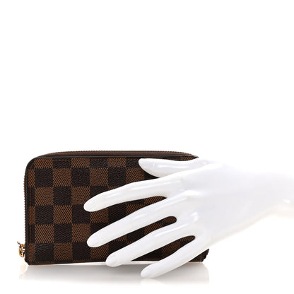 Louis Vuitton Damier Ebene Zippy Compact Wallet 2 of 7