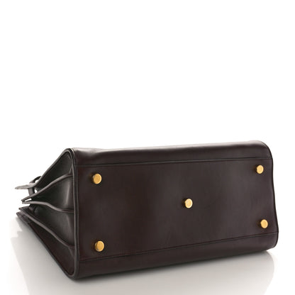 Saint Laurent Calfskin Small Sac De Jour Amarena 4 of 8