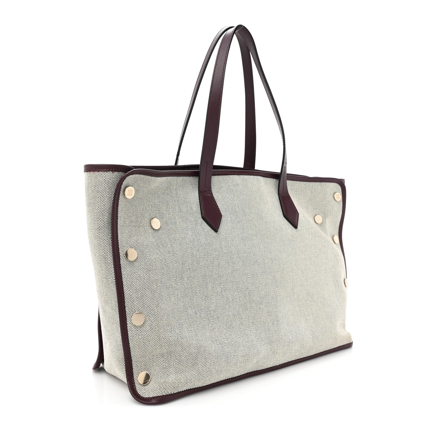 Givenchy Canvas Medium Bond Shopper Tote Aubergine 4 of 11