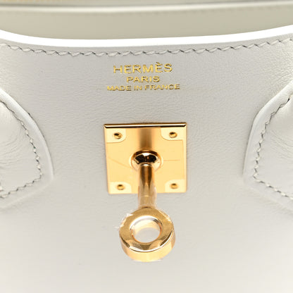 Hermes Swift Birkin 25 New White 6 of 10