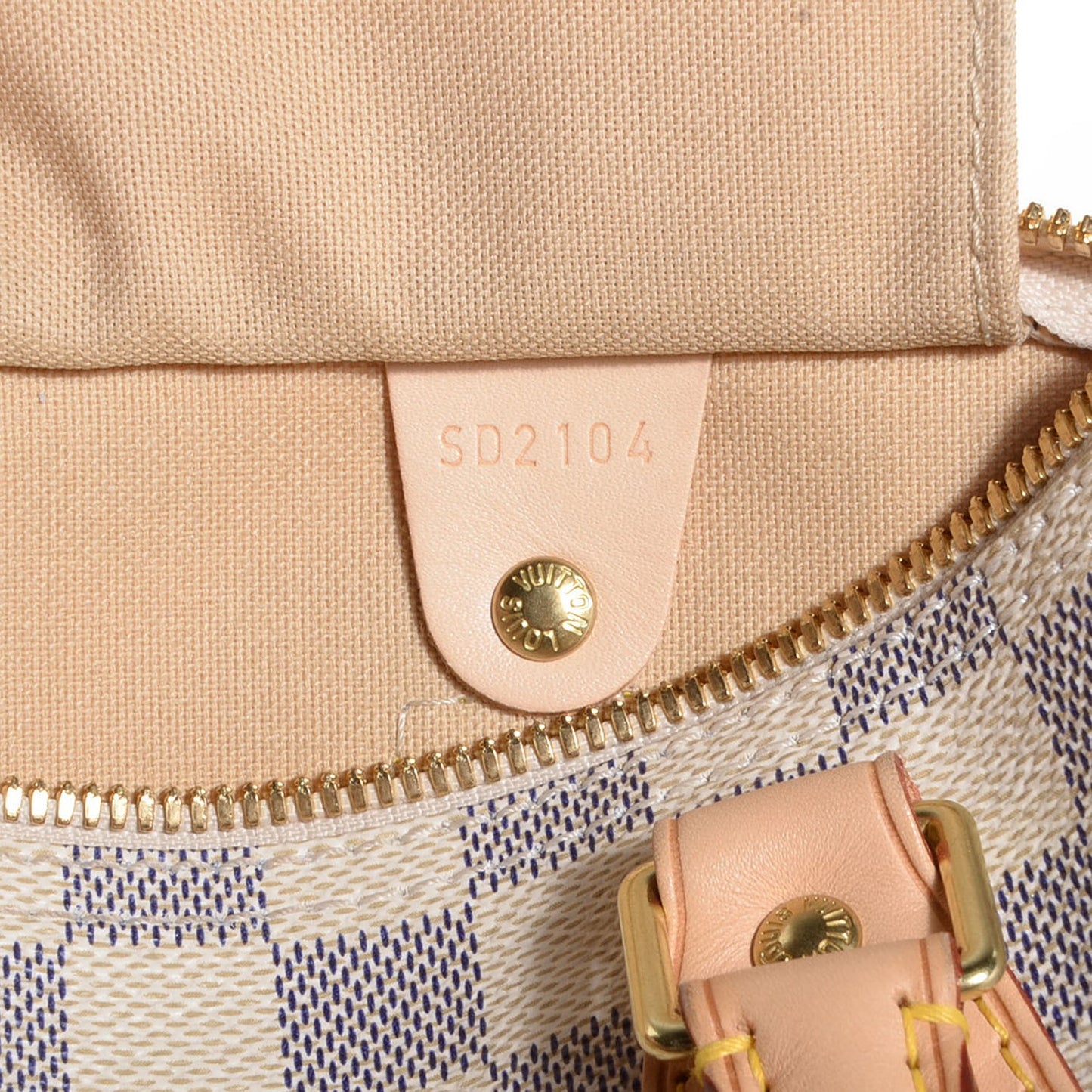 Damier Azur Speedy Bandouliere 25