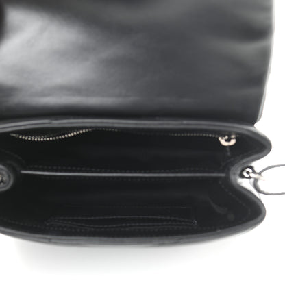 Saint Laurent Calfskin Y Quilted Monogram Toy Loulou Crossbody Bag Black 5 of 11