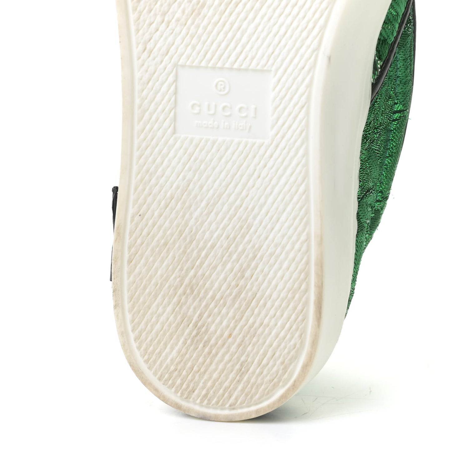 Brocade Ladybug Embroidered Slip On Sneakers 36.5