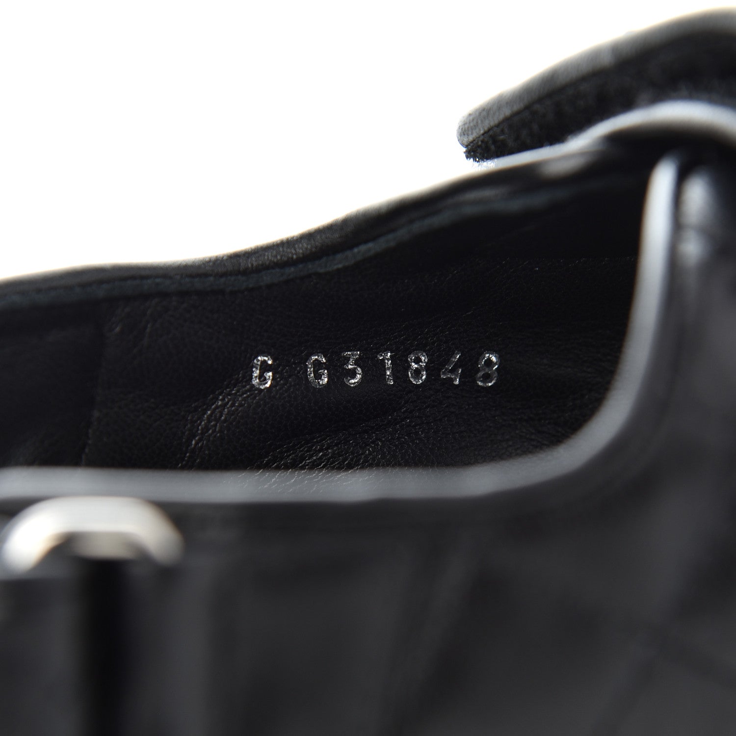Chanel Lambskin Velcro Dad Sandals 37.5 Black 8 of 12