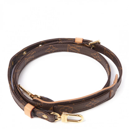 Louis Vuitton Monogram 16mm Adjustable Shoulder Strap 3 of 4